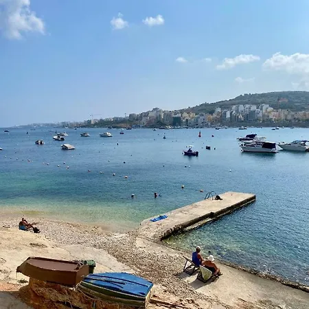 Apartmán Modern Seafront 2bd With Terrace & Sea View - Xemxija St. Paul's Bay